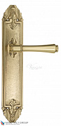 Дверная ручка Venezia "CALLISTO" на планке PL90 полированная латунь