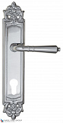 Дверная ручка на планке Fratelli Cattini "TOSCANA" CYL PL96-CR полированный хром