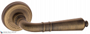 Дверная ручка на круглом основании Fratelli Cattini "TOSCANA" D1-BY матовая бронза