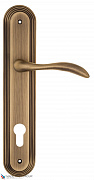Дверная ручка на планке Fratelli Cattini "LUCCIA" CYL PL288-BY матовая бронза