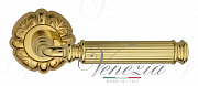 Дверная ручка Venezia "MOSCA" D5 полированная латунь