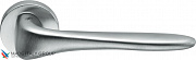 Дверная ручка на круглом основании COLOMBO Madi AM31RSB-CM матовый хром