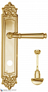Дверная ручка на планке Fratelli Cattini "FARFALLA" WC-2 PL96-OLV полированная латунь