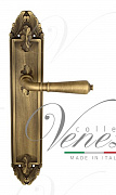 Дверная ручка Venezia "VIGNOLE" на планке PL90 матовая бронза