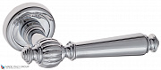Дверная ручка на круглом основании Fratelli Cattini "MARANI" D1-CR полированный хром