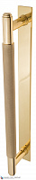 Ручка скоба Venezia "EXA ZIG PL-Y" 340мм (290мм) полированная латунь