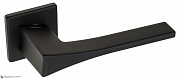 Дверная ручка на квадратном основании Fratelli Cattini "OSSIS" 8FS-NM матовый черный