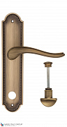 Дверная ручка на планке Fratelli Cattini "LAVERA" WC-2 PL248-BY матовая бронза