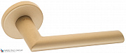 Дверная ручка на круглом основании Fratelli Cattini "LINEA 2" DIY 7.1-KD золото крайола