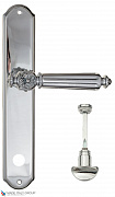 Дверная ручка на планке Fratelli Cattini "TORCELLO" WC-2 PL02-CR полированный хром
