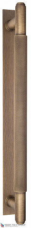 Ручка скоба Venezia "EXA ZIG PL-Y" 340мм (290мм) матовая бронза