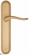 Дверная ручка на планке Fratelli Cattini "LAVERA" PL288-BS матовая латунь