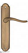 Дверная ручка на планке Fratelli Cattini "LAVERA" PL257-BY матовая бронза