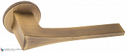 Дверная ручка на круглом основании Fratelli Cattini "OSSIS" 7FS-BY матовая бронза