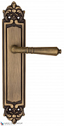Дверная ручка на планке Fratelli Cattini "TOSCANA" PL96-BY матовая бронза