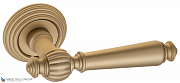 Дверная ручка на круглом основании Fratelli Cattini "MARANI" D8-BS матовая латунь