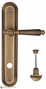 Дверная ручка на планке Fratelli Cattini "MARANI" WC-2 PL288-BY матовая бронза