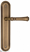 Дверная ручка на планке Fratelli Cattini "GRACIA" PL288-BY матовая бронза