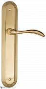 Дверная ручка на планке Fratelli Cattini "LUCCIA" PL288-OLV полированная латунь
