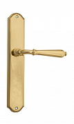 Дверная ручка Venezia "CLASSIC" на планке PL02 полированная латунь