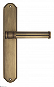 Дверная ручка Venezia "IMPERO" на планке PL02 матовая бронза