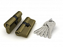 Цилиндровый механизм R300/60 mm (25+10+25) AB бронза 5 ключей