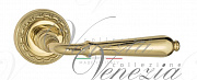 Дверная ручка Venezia "CLASSIC" D2 полированная латунь