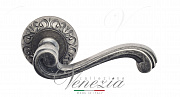 Дверная ручка Venezia "VIVALDI" D4 античное серебро
