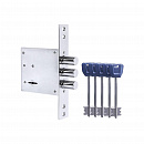 Замок Punto (Пунто) врезной сувальдный MDV30S-817 CP (V30/S) CP хром длинный ключ