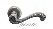Дверная ручка Venezia "VIVALDI" D1 античное серебро