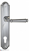 Дверная ручка на планке Fratelli Cattini "FARFALLA" CYL PL257-CR полированный хром