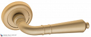 Дверная ручка на круглом основании Fratelli Cattini "TOSCANA" D1-BS матовая латунь