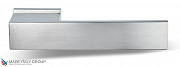 Дверная ручка на прямоугольном основании Fratelli Cattini "COSMO" 6-CS матовый хром