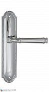 Дверная ручка на планке Fratelli Cattini "FARFALLA" PL248-CR полированный хром