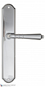 Дверная ручка на планке Fratelli Cattini "TOSCANA" PL02-CR полированный хром