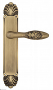 Дверная ручка Venezia "CASANOVA" на планке PL87 матовая бронза