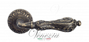 Дверная ручка Venezia "MONTE CRISTO" D4 античная бронза