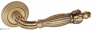Дверная ручка Venezia "OLIMPO" D8 французское золото + коричневый