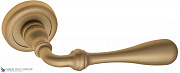 Дверная ручка на круглом основании Fratelli Cattini "RETRO" D1-BS матовая латунь