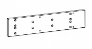 Монтажная пластина для доводчиков DORMA TS 71/72, цвет - белый.