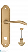 Дверная ручка на планке Fratelli Cattini "LUCCIA" WC-2 PL248-BS матовая латунь