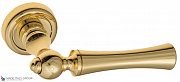 Дверная ручка на круглом основании Fratelli Cattini "FOGGIA" D1-OLV полированная латунь