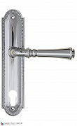 Дверная ручка на планке Fratelli Cattini "GRACIA" CYL PL248-CR полированный хром