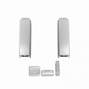 Верхняя и нижняя защелки DORMA PHX 03 серые. Для противопожарных и наружных дверей. В комплекте ответные планки с регулировочными пластинами.