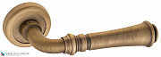 Дверная ручка на круглом основании Fratelli Cattini "GRACIA" D1-BY матовая бронза