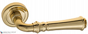 Дверная ручка на круглом основании Fratelli Cattini "GRACIA" D1-OLV полированная латунь