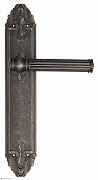 Дверная ручка Venezia "IMPERO" на планке PL90 античное серебро
