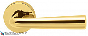 Дверная ручка на круглом основании COLOMBO Tender MG11RSB-OL полированная латунь
