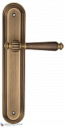 Дверная ручка на планке Fratelli Cattini "MARANI" PL288-BY матовая бронза