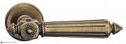Дверная ручка на круглом основании Fratelli Cattini "TORCELLO" D1-BY матовая бронза
